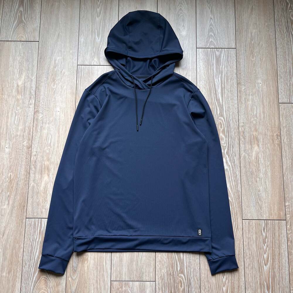Rhone Essentials Hoodie Navy Blue Size S/P
